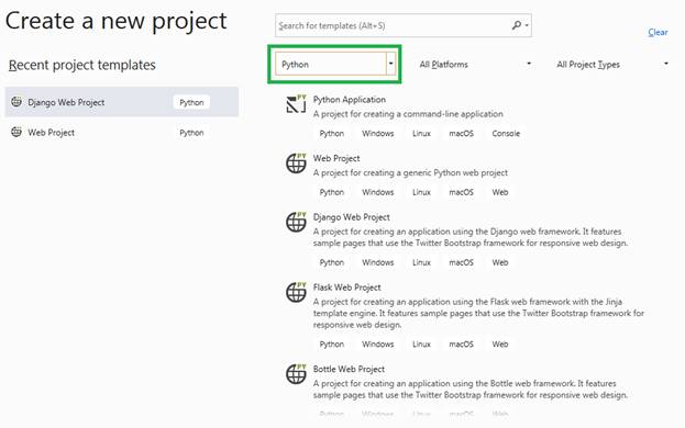 Getting Started Python Development In Visual Studio 2019