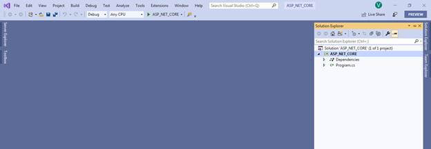 Getting Started With ASP.NET Core