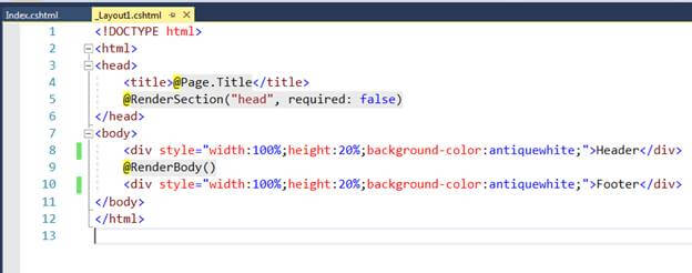 View Start for Layout