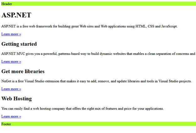 View Start for Layout