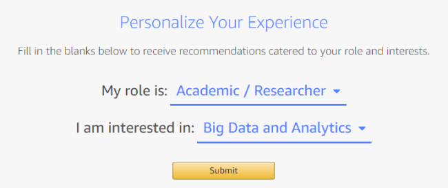 Create a Free AWS account for one year