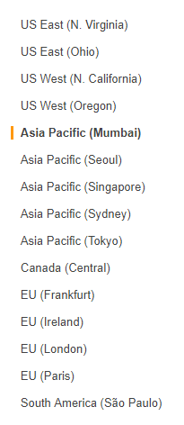 Create a Free AWS account for one year
