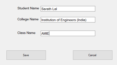 Create a .NET WinForms application to create DynamoDB