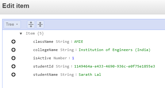 Create a .NET WinForms application to create DynamoDB
