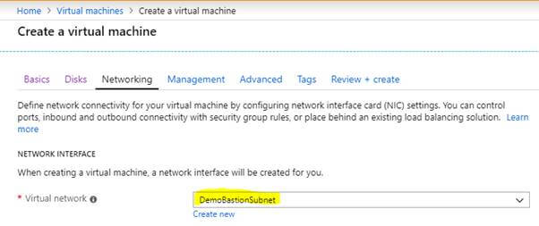 Azure Bastion (Preview) Service