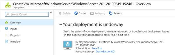 Azure Bastion (Preview) Service
