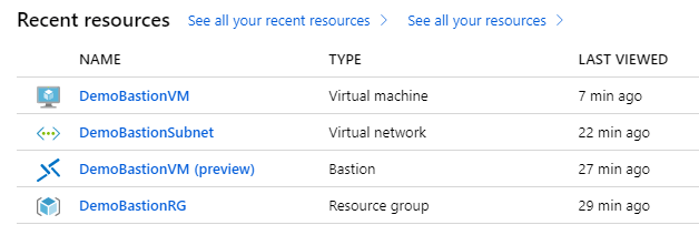 Azure Bastion (Preview) Service