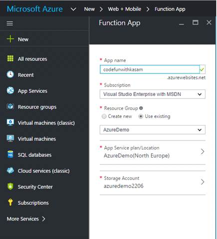Getting Started With Azure Functions