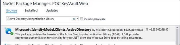 Azure key vault