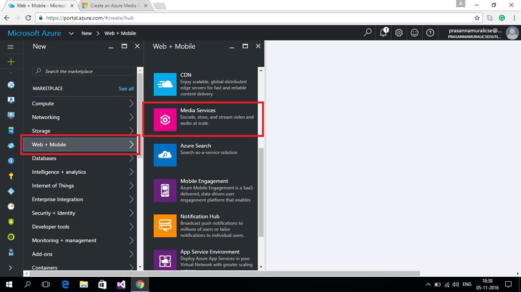 Getting Started With Azure Media Service