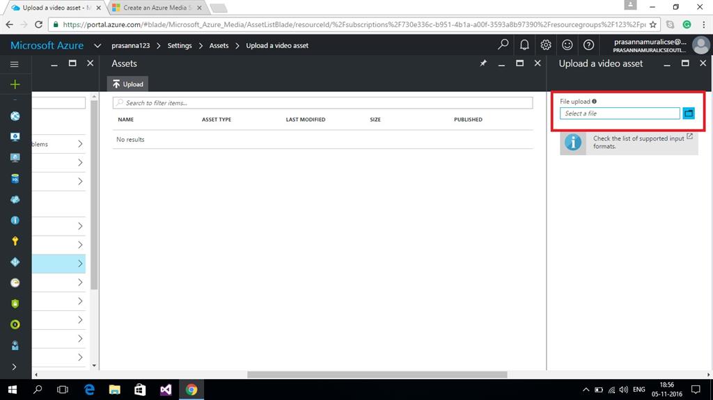Getting Started With Azure Media Service
