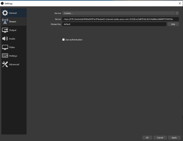 Getting Started With Azure Media Services - Live Streaming