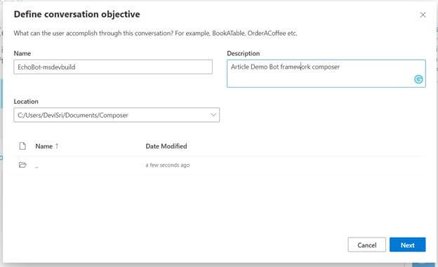 Bot Framework Composer
