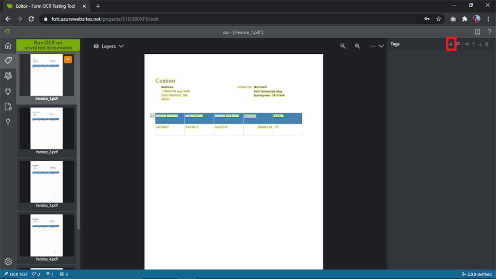 Getting Started With Custom Modeling Using Form Recognizer Sample Labelling Tool