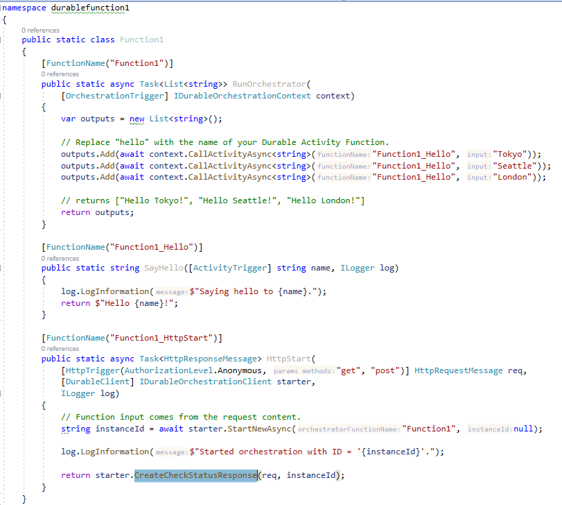 Getting Started With Durable Functions