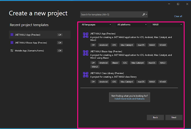 Xamarin MAUI First App