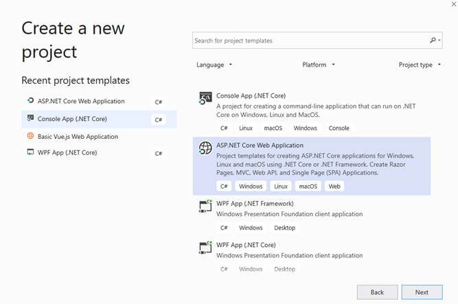 gRPC Client And Server Using ASP.NET Core