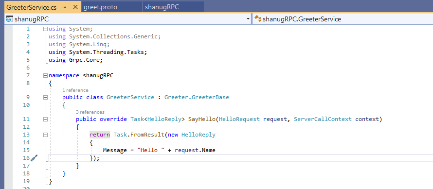 Getting Started With gRPC Client And Server Using ASP.NET Core