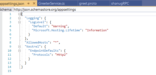 gRPC Client And Server Using ASP.NET Core