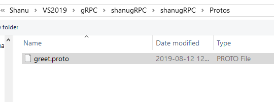 gRPC Client And Server Using ASP.NET Core