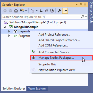 Project’s dependencies 