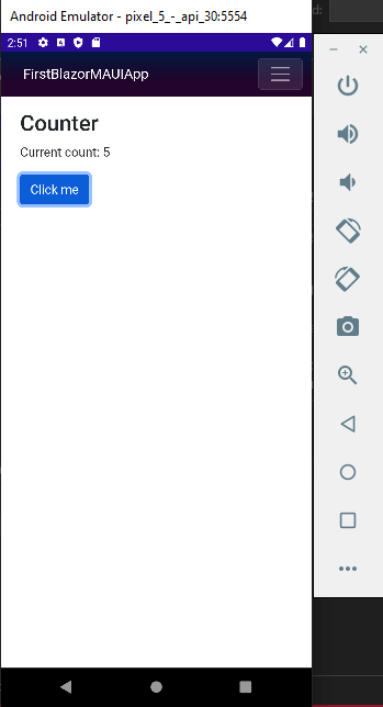 .NET MAUI Blazor App