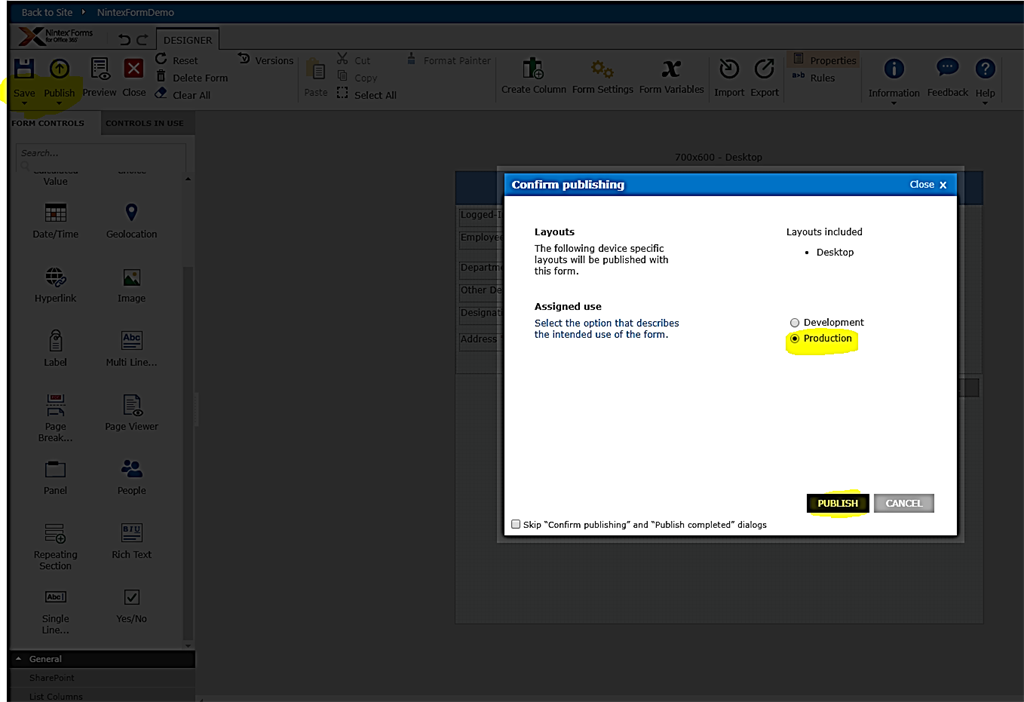 Getting Started With Nintex Forms For Office 365 SharePoint Online