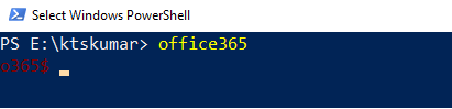 Office 365 CLI