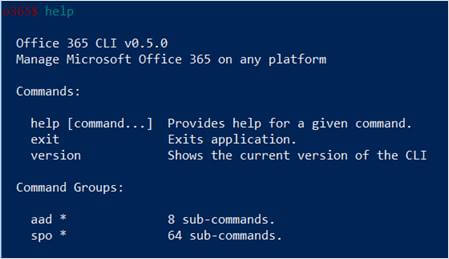 Office 365 CLI