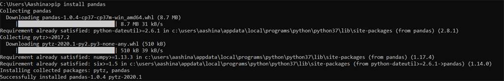 Getting Started With PANDAS