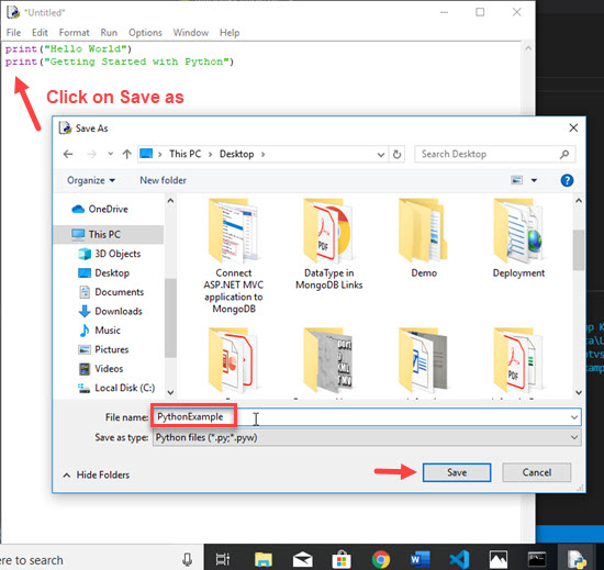 Getting Started with Python