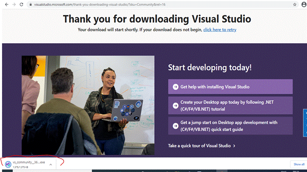 Getting Started With Visual Studio 2019 Community Edition For ASP.NET Core 5.0