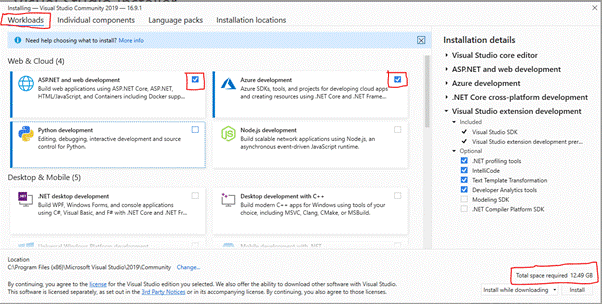 Getting Started With Visual Studio 2019 Community Edition For ASP.NET Core 5.0