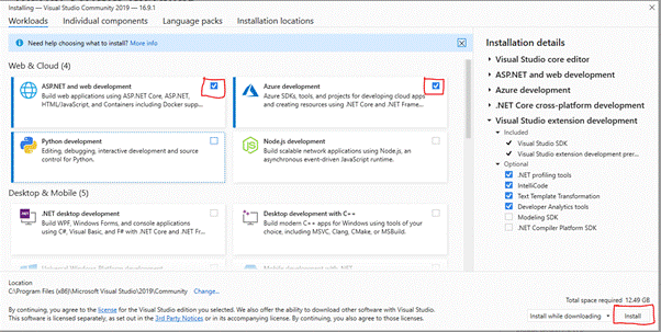 Getting Started With Visual Studio 2019 Community Edition For ASP.NET Core 5.0