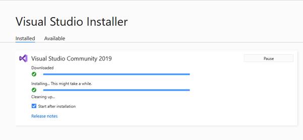 Getting Started With Visual Studio 2019 Community Edition For ASP.NET Core 5.0