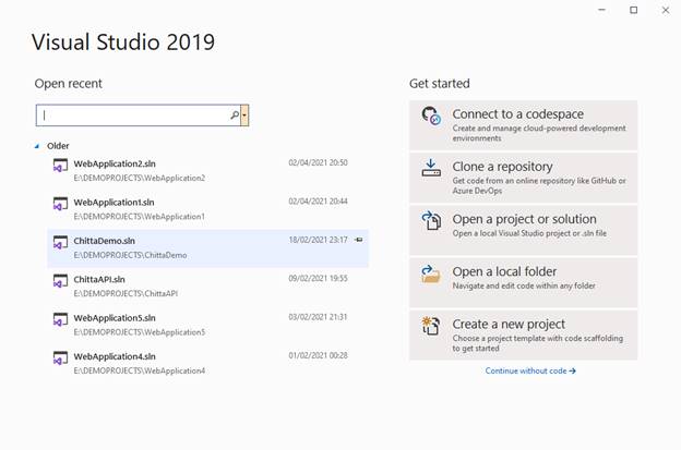 Getting Started With Visual Studio 2019 Community Edition For ASP.NET Core 5.0