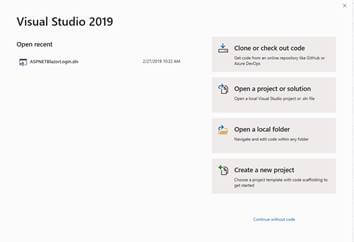 Visual Studio 2019 RC