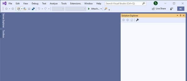 Visual Studio 2019 RC