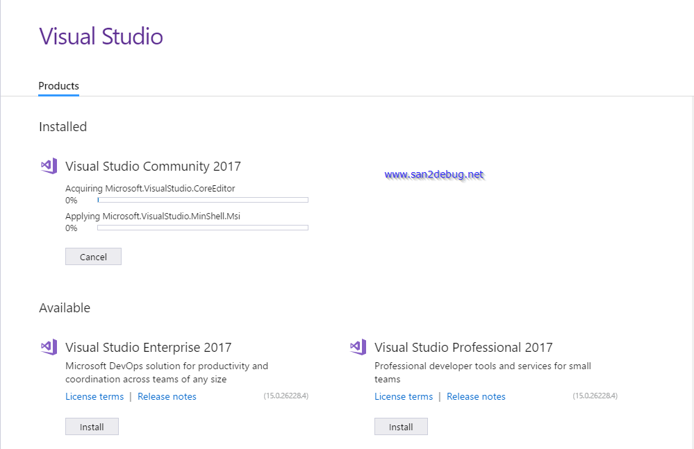 Getting Started With Visual Studio Community 2017