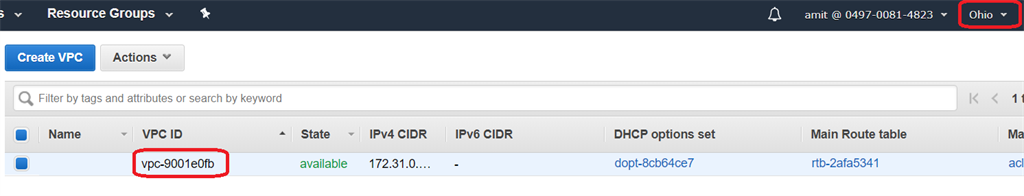 Peering Connection, NACL