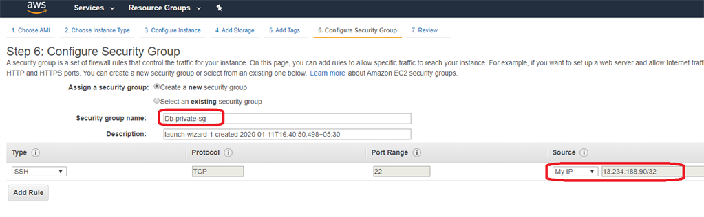 Peering Connection, NACL