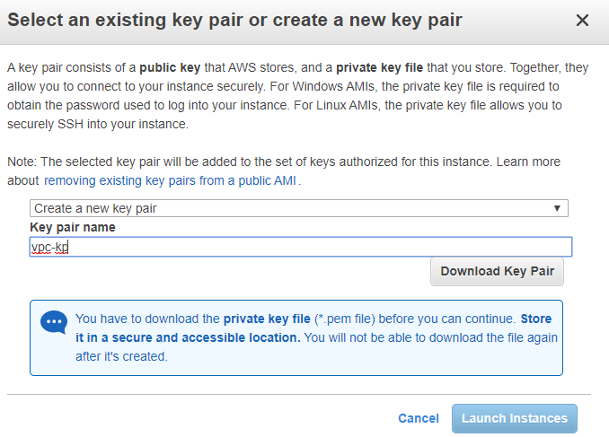 Peering Connection, NACL