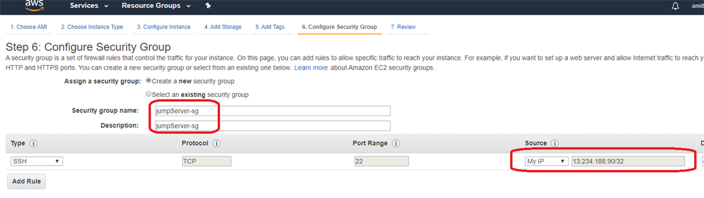Peering Connection, NACL