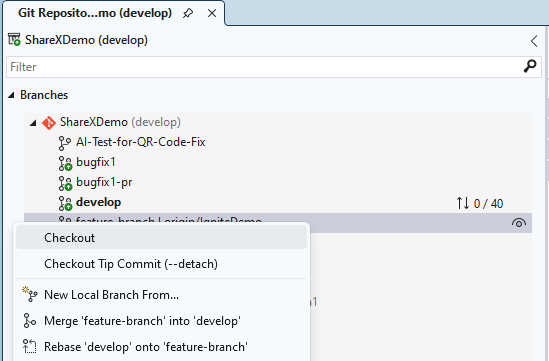 Git GUI Clients (1), Visual Studio