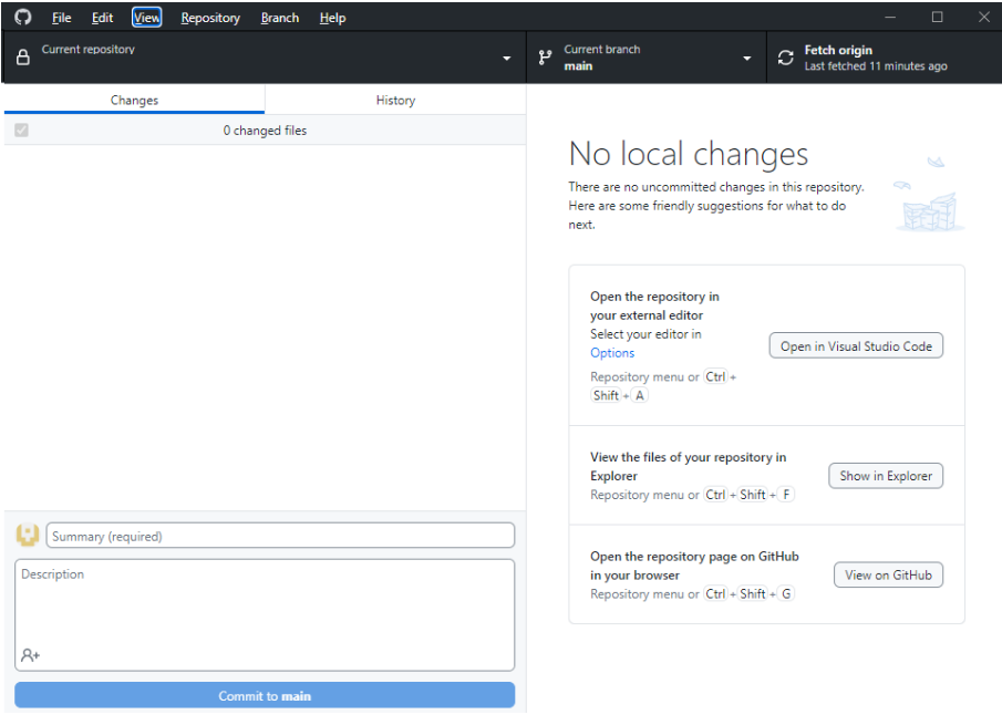 Git GUI Clients (3), GitHub Desktop