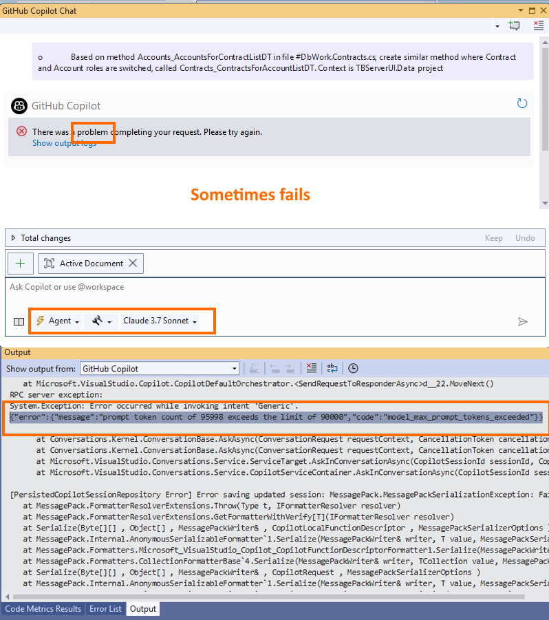 Copilot badge status