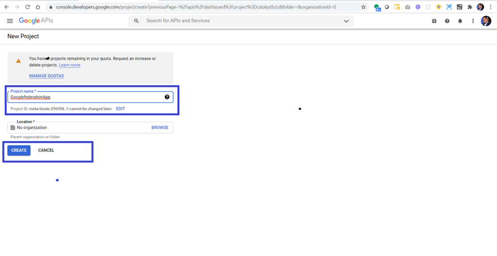 Google Federation As An Identity Provider For B2B Application