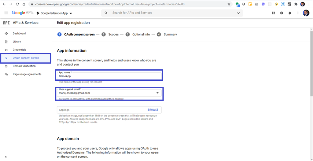 Google Federation As An Identity Provider For B2B Application