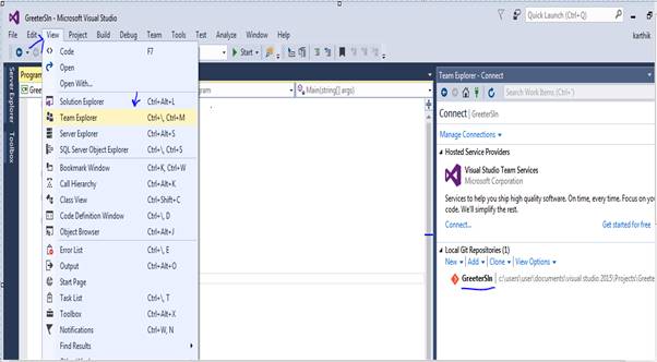 Visual Studio Team Service