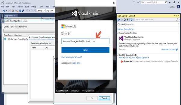 Visual Studio Team Service